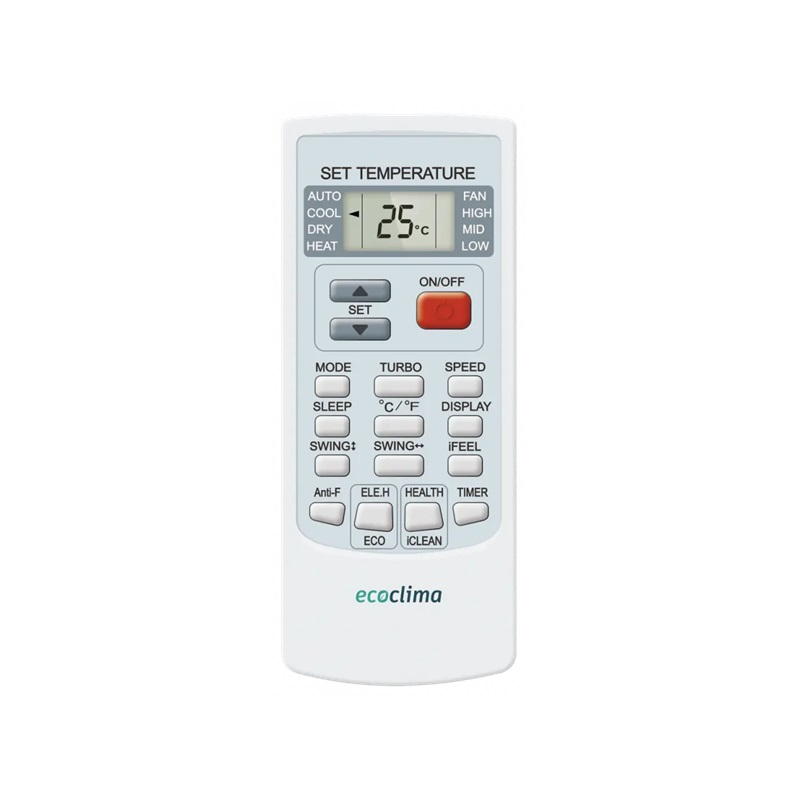 Кондиционер настенный, EcoClima ECW-AX24/FB-4R1 / EC-AX24/F-4R1 — изображение 6