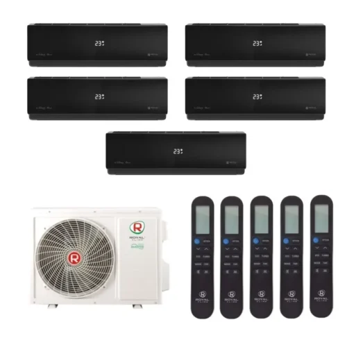 Мульти сплит система на 5 комнат, Royal Clima 5TFM-42HN/OUT / RCI-AND09HN - 5 шт.