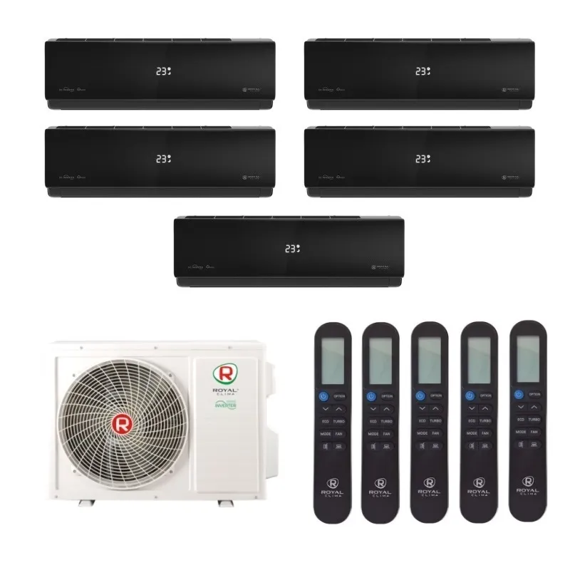 Мульти сплит система на 5 комнат, Royal Clima 5TFM-42HN/OUT / RCI-AND09HN - 5 шт.