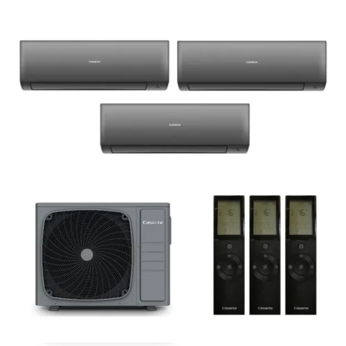 Мульти-сплит комплект на 3 комнаты, Casarte 3U70CM1/R3 / CAS25CX1/R3-B - 3 шт.