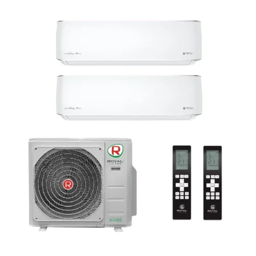 Мульти сплит система на 2 комнаты, Royal Clima 2RMN-18HN / OUT / RCI-PX09HN - 2 шт.
