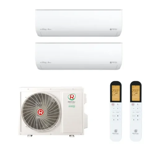 Мульти сплит система на 2 комнаты, Royal Clima 2DFM-14HN/OUT / RCI-GLD07HN - 2 шт.