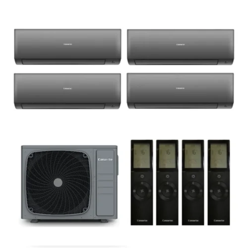 Мульти-сплит комплект на 4 комнаты, Casarte 4U75CM1/R3 / CAS25CX1/R3-B - 4 шт.