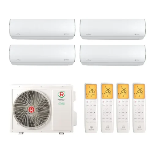 Мульти сплит система на 4 комнаты, Royal Clima 4TFM-32HN/OUT / RCI-PFF09HN - 4 шт.