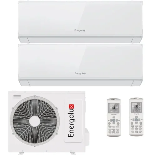 Мульти сплит система на 2 комнаты, Energolux SAM18M1-AI/2 / SAS09M3-AI - 2 шт