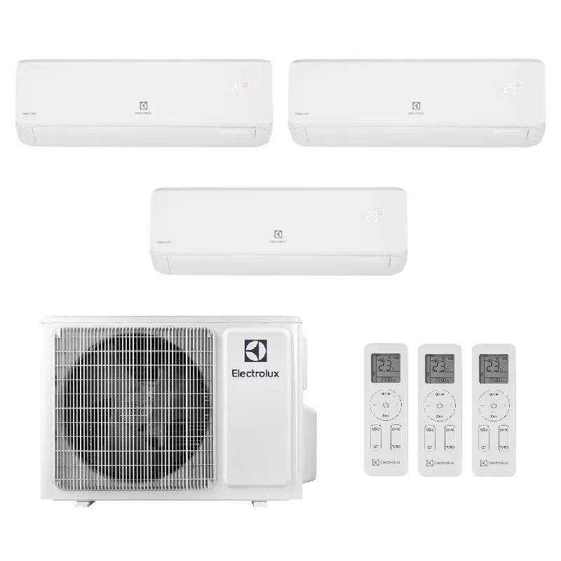 Мульти сплит система на 3 комнаты, Electrolux EACO/I-24 FMI-3/N8_ERP / EACS/I-09 HMB FMI/N8_ERP/in - 3шт.