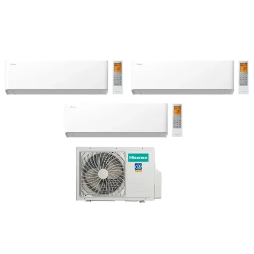 Мульти сплит система на 3 комнаты Hisense AMW3-24U4RJC / AMS-09UW4RYCHB00 - 3шт. 
                    Комплект Vibe Pro