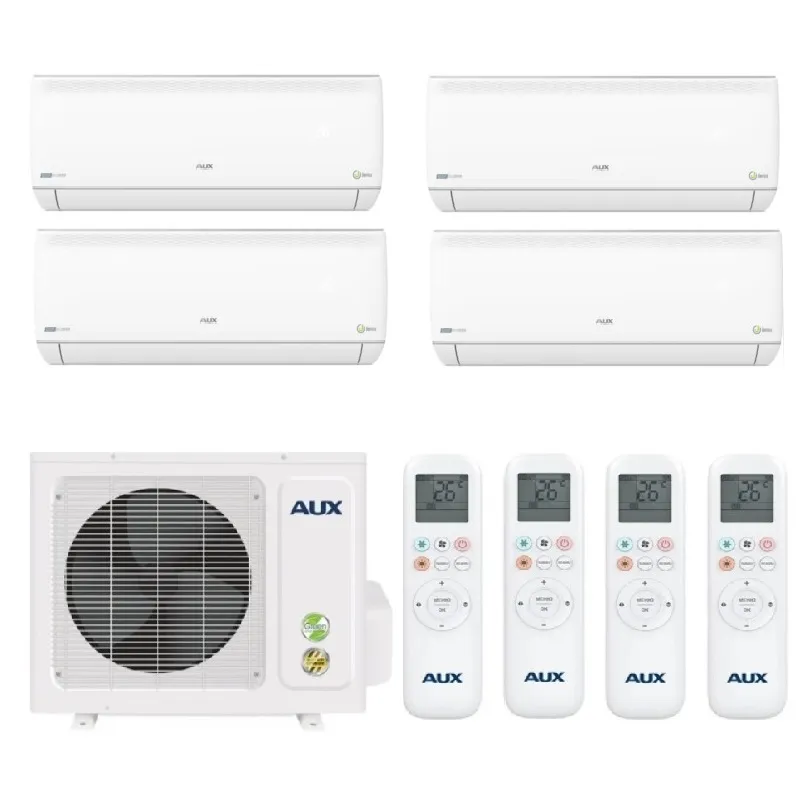 Мульти сплит система на 4 комнаты Aux AM4-H36/4DR2 / AMWM-H094R2(J) - 4шт.
Комплект AUX