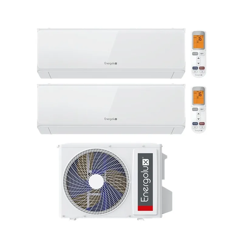 Мульти сплит система на 2 комнаты Energolux ESAM14M2_AR2_DC2 / ESAS07M3_WF_AR2_DC - 2 шт
Комплект Geneva White