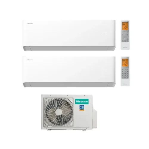 Мульти сплит система на 2 комнаты Hisense AMW2-18U4RXC / AMS-09UW4RYCHB00 - 2шт. 
                    Комплект Vibe Pro