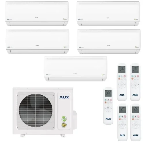 Мульти сплит система на 5 комнат Aux AM5-H42/4DR2 / AMWM-H094R2(J) - 5шт. 
                    Комплект AUX